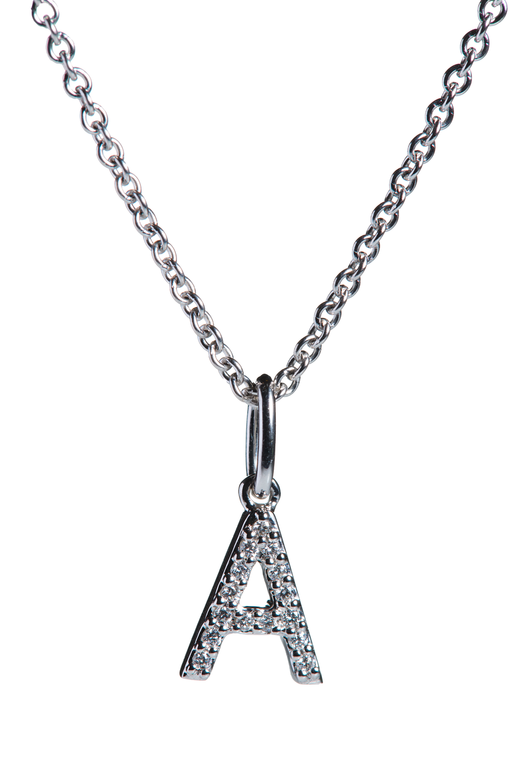 Buchstaben Anhänger mit Kette