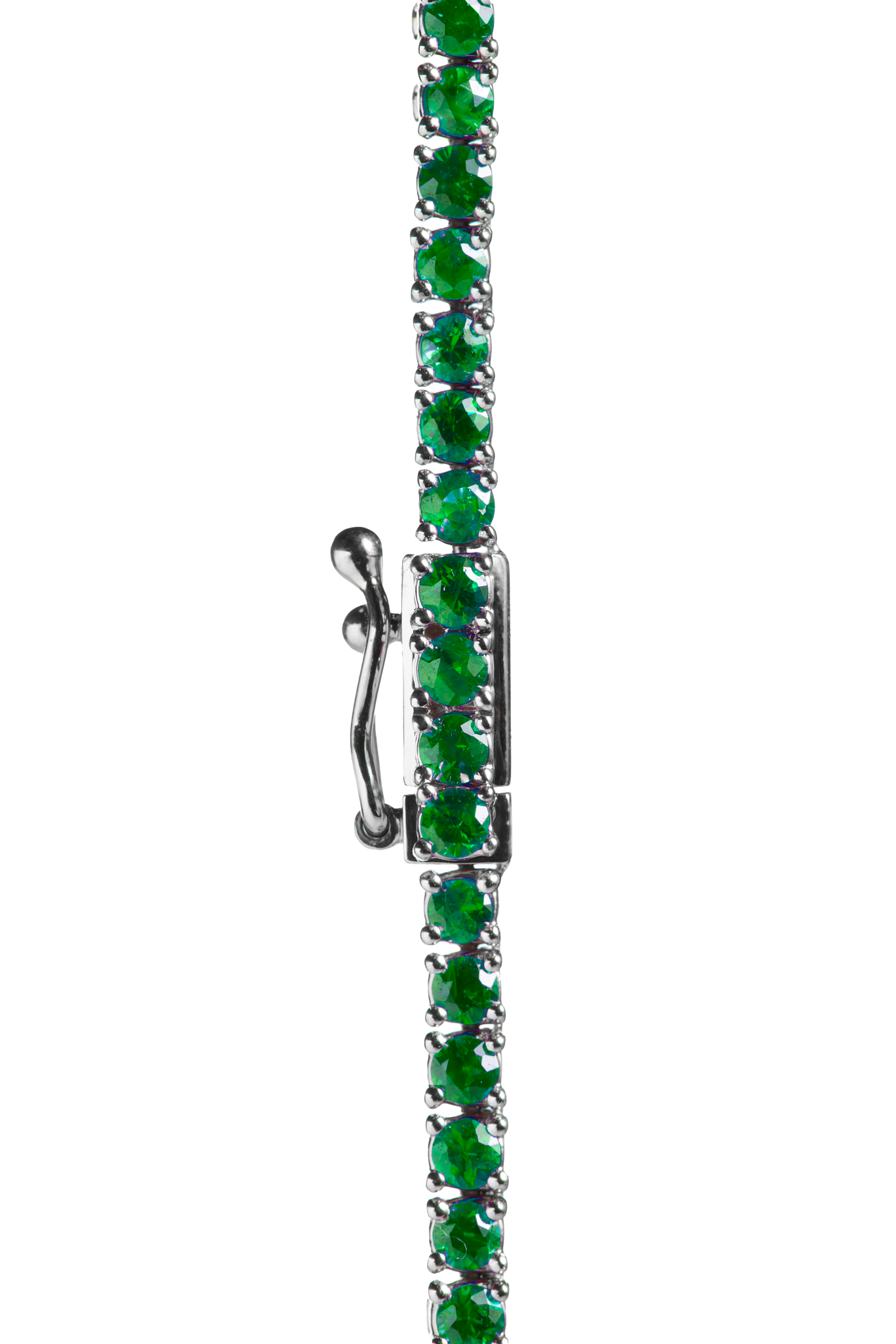 Smaragd Tennis Kette