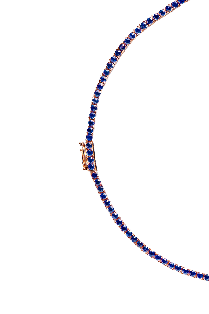 Saphir Tennis Kette