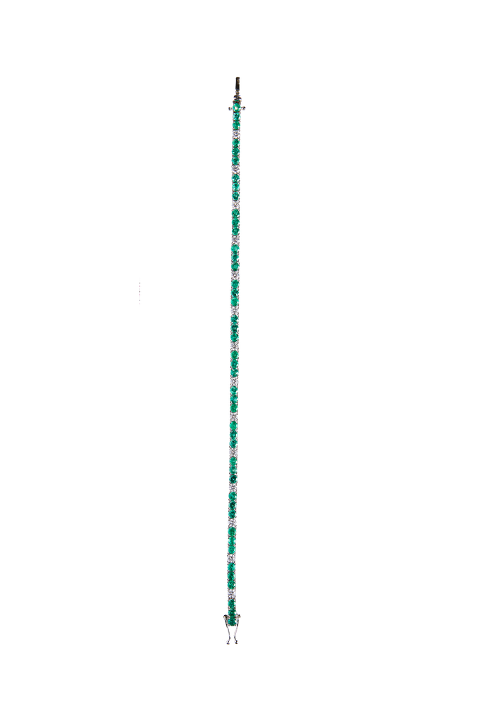 Smaragd Tennis Armband