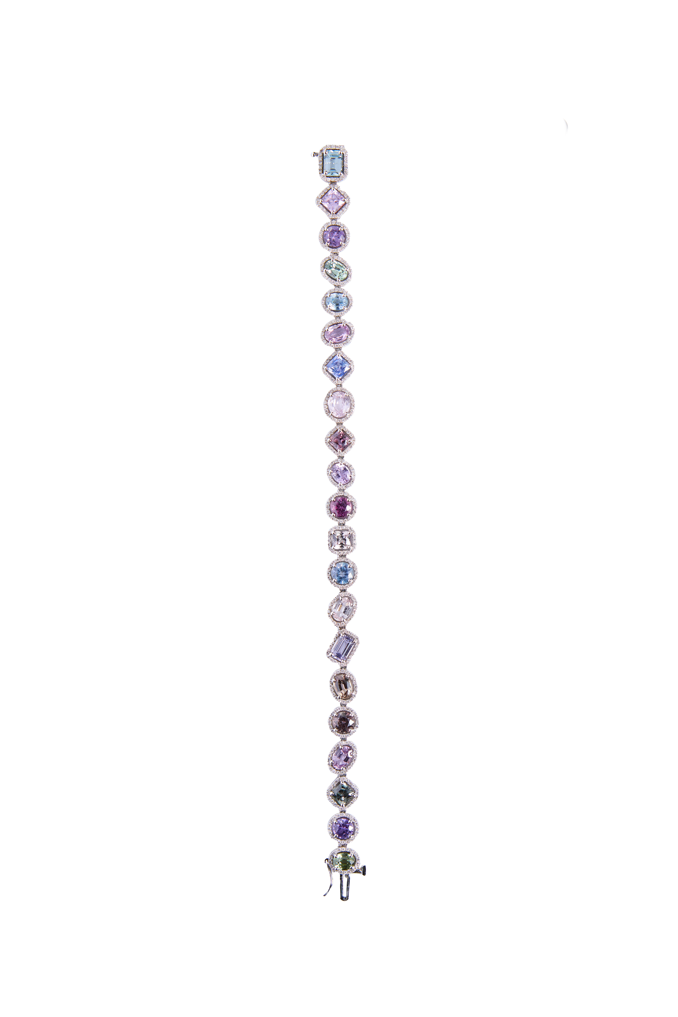 Rainbow Saphir Armband