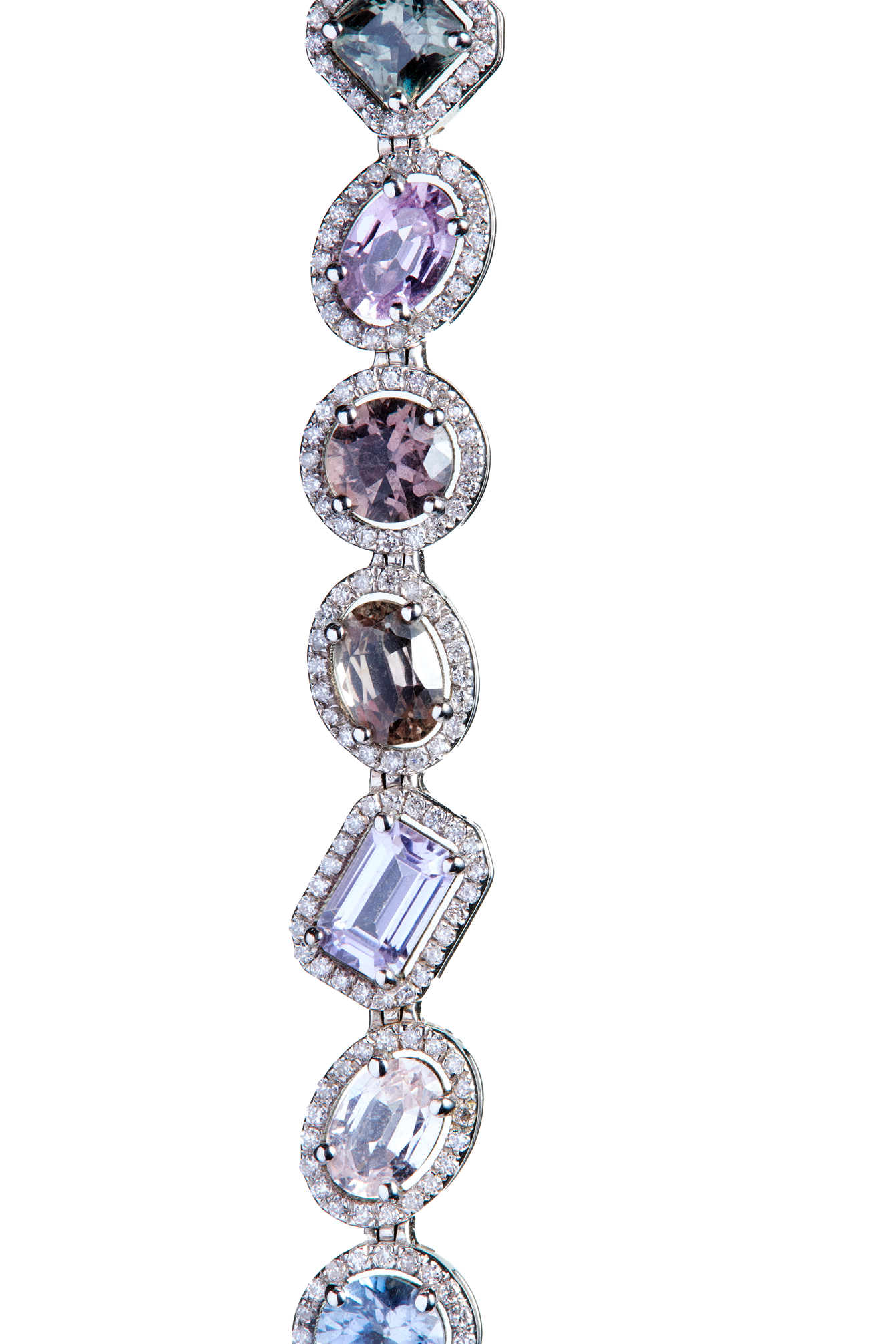 Rainbow Saphir Armband