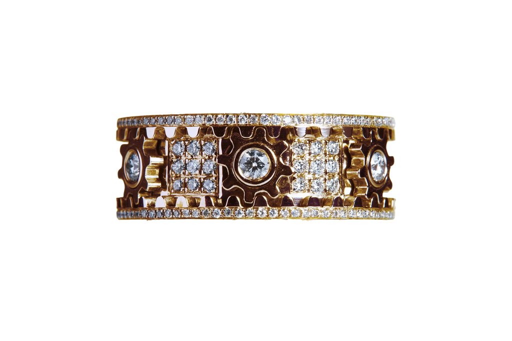 Mechanika Fidget Ring